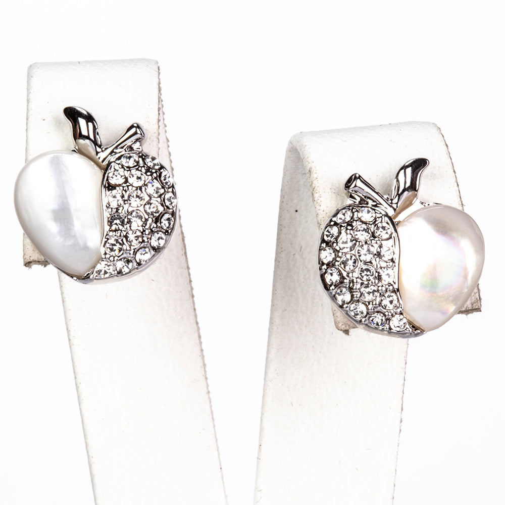 Set din Aliaj Placat cu Aur cu Cristal Albastru Emporia® ( Cercei+Pandantiv )