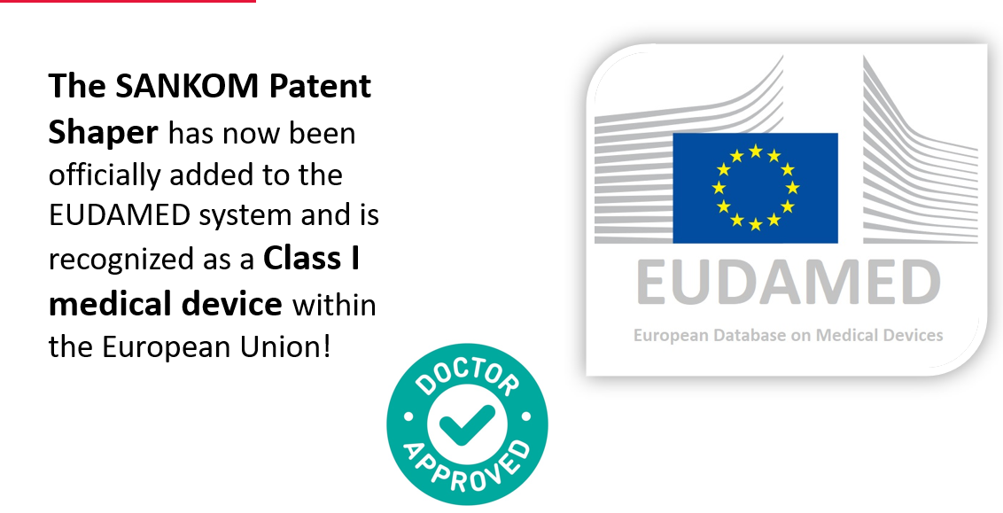 SANKOM Sutien tip Bustieră cu Dantelă, conceput și brevetat de Medici Elvețieni.