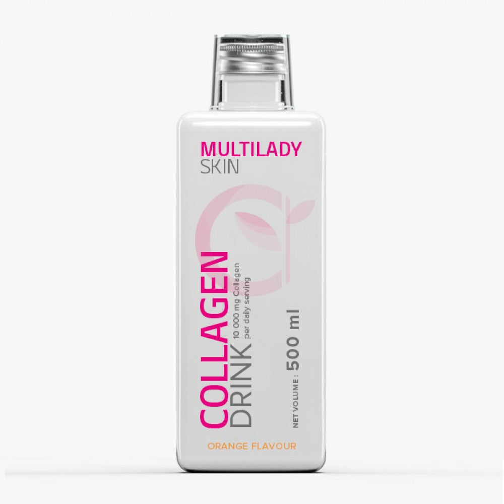 Băutură de colagen SKIN Multilady, aromă de portocale, 500 ml