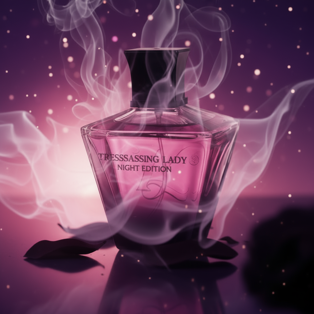 100 ml Parfum EDP ""Trespassing Lady Night Edition"" cu Arome Floral-Picante pentru Femei