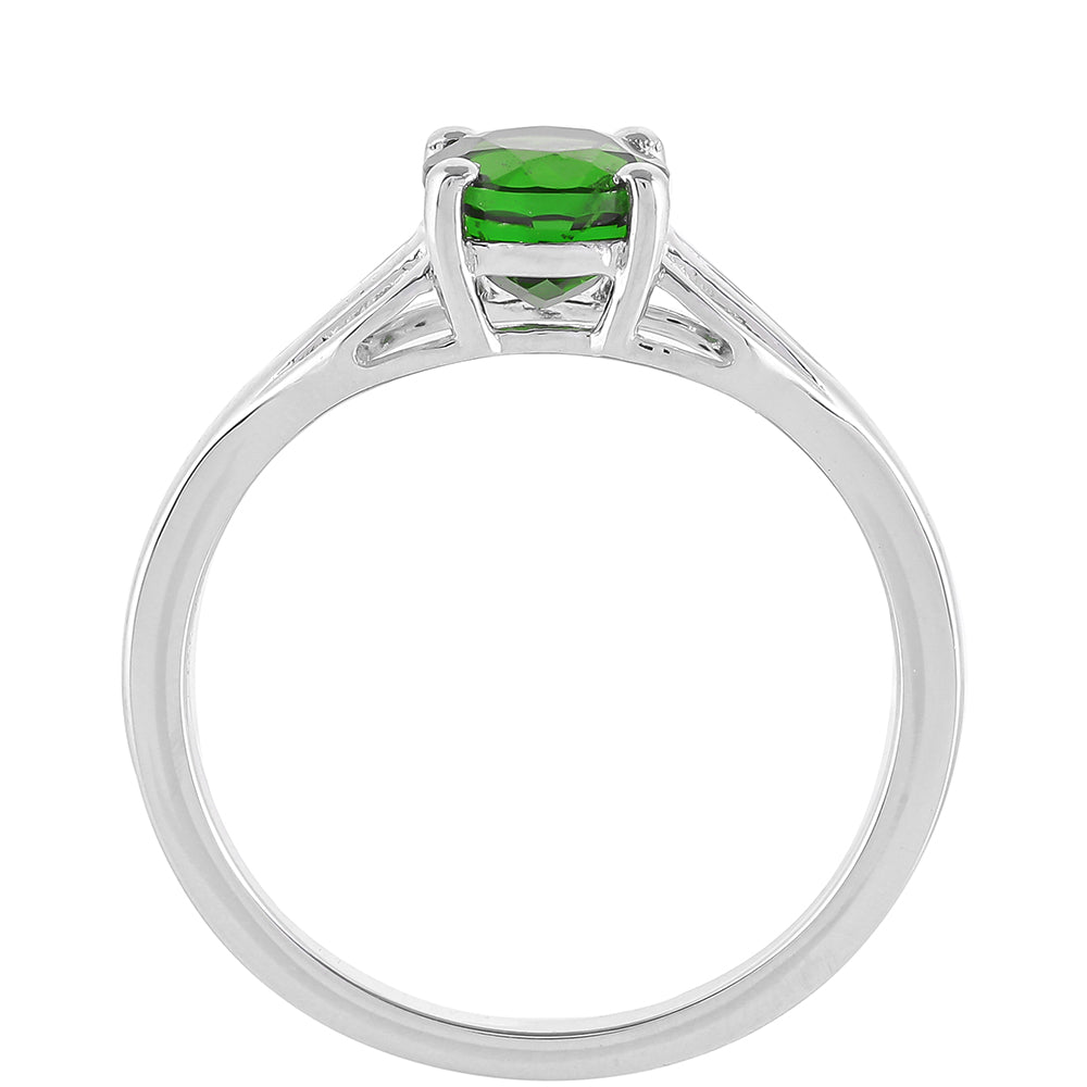 Inel din Argint 925 ( 1.82 grame ) cu Cromdiopsid 0.96 Carate