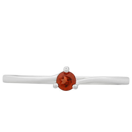 Inel din Argint 925 ( 1.06 grame ) cu Granat 0.15 Carate