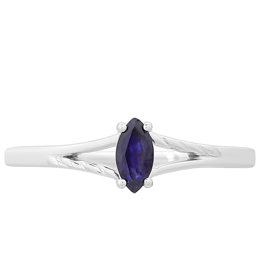 Inel din Argint 925 ( 1.5 grame ) cu Safir Thailandez 0.36 Carate