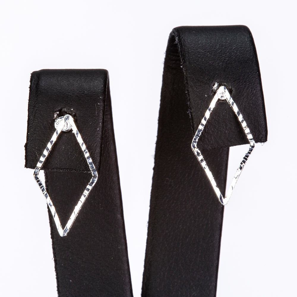 Set din Aliaj Placat cu Aur cu Cristal Alb Emporia® și Cristal Roșu Emporia® ( Cercei )