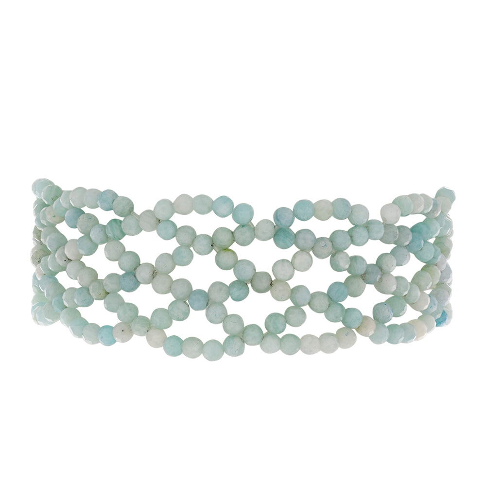 Brățară din Pepită ( 17.29 grame ) cu Amazonit 86.43 Carate