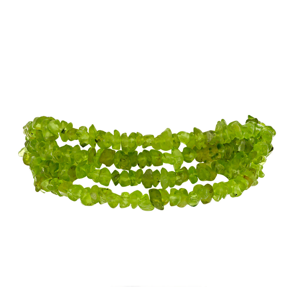 Brățară din Argint 925 ( 1.76 grame ) cu Peridot Changbai 116.68 Carate