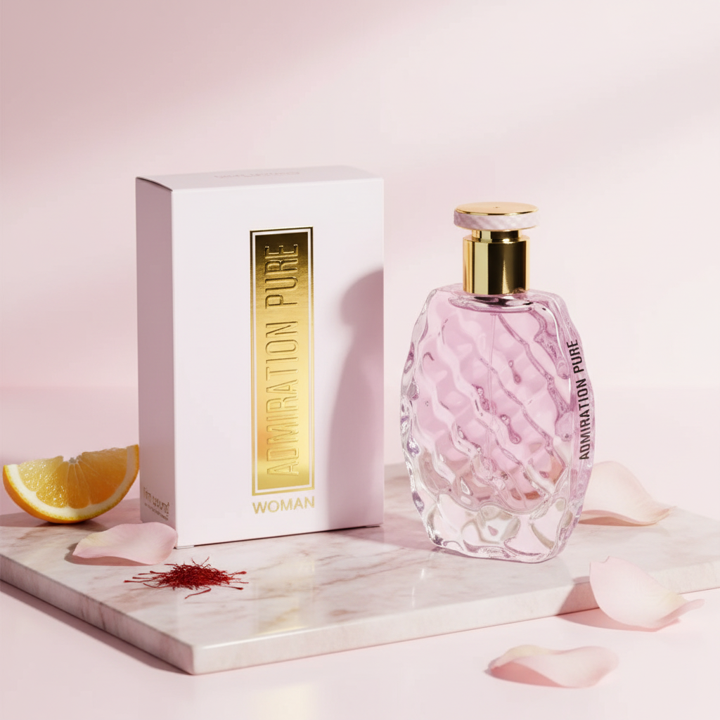 100 ml Eau de Parfume ADMIRATON PURE cu Arome Florale pentru Femei