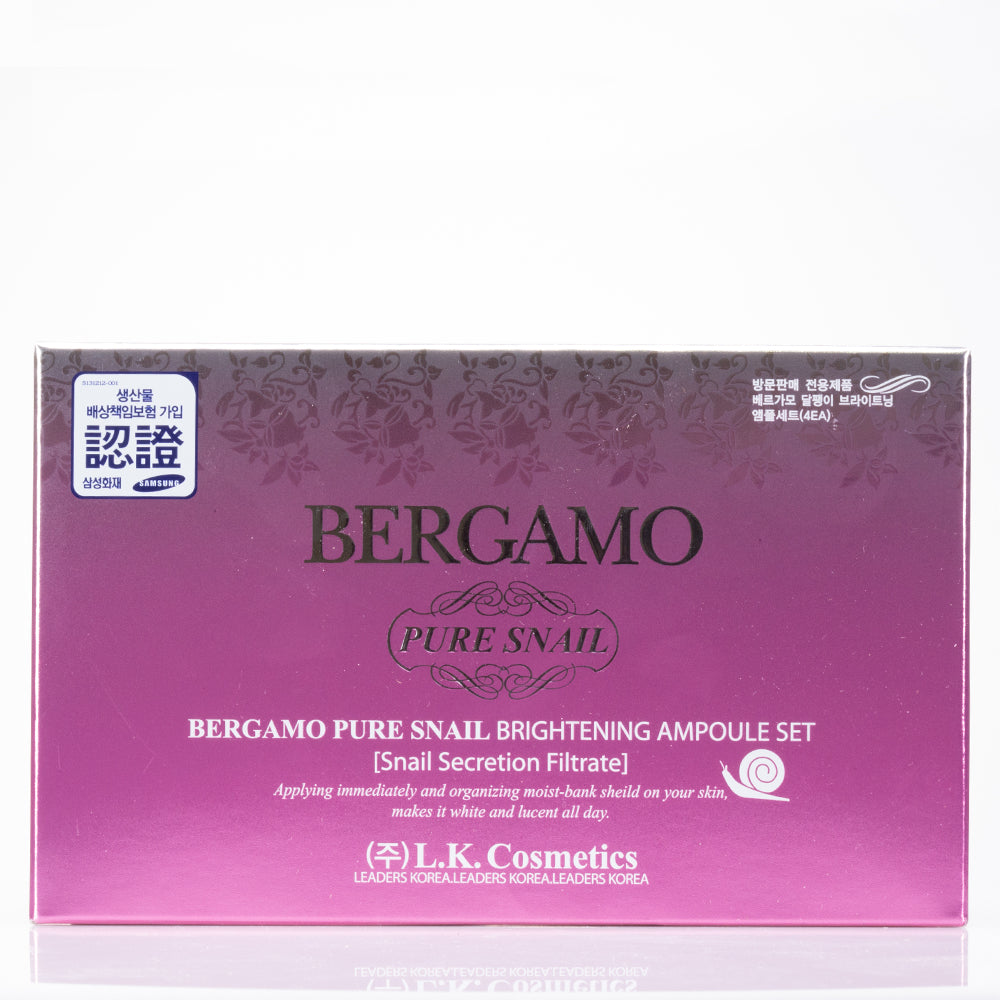 Set de 4 Fiole cu Extract de Melc BERGAMO, 13ml x 4
