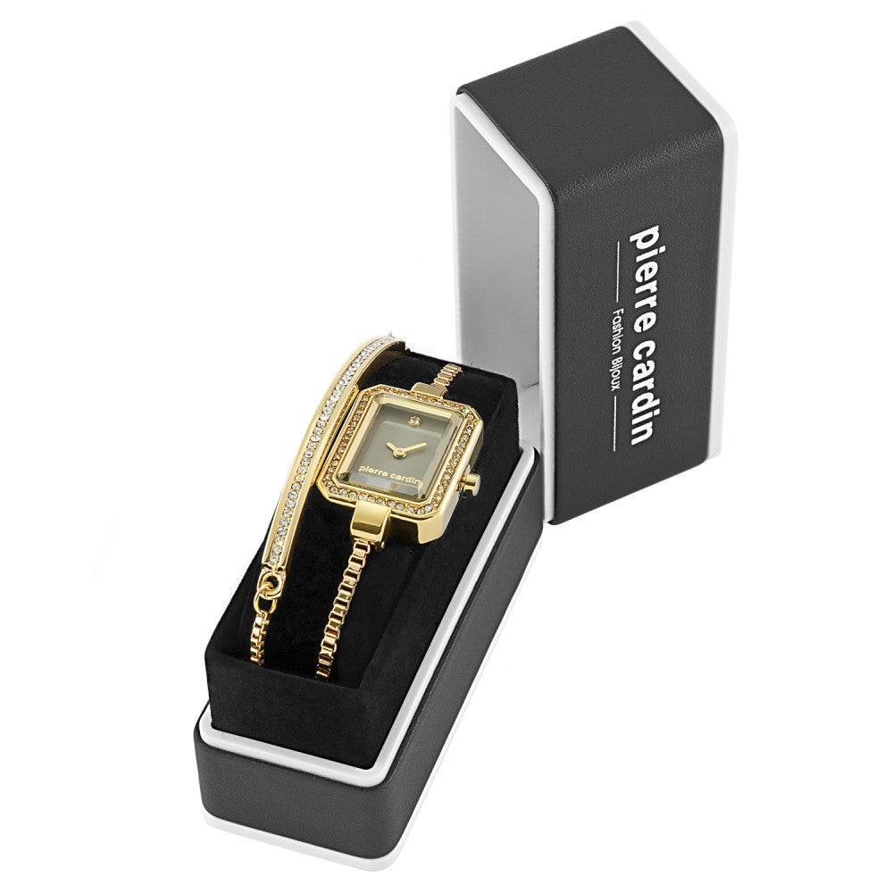 Set 2 piese Pierre Cardin cu Ceas și Brățară