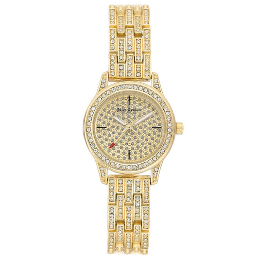 Ceas de Damă Juicy Couture Gold din Oțel Inoxidabil, culoare Aurie - Bijuterii TV