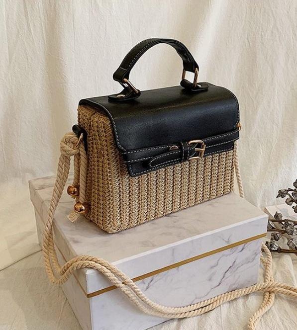 Geantă de Damă din Piele Ecologică,Neagră - Bijuterii TV