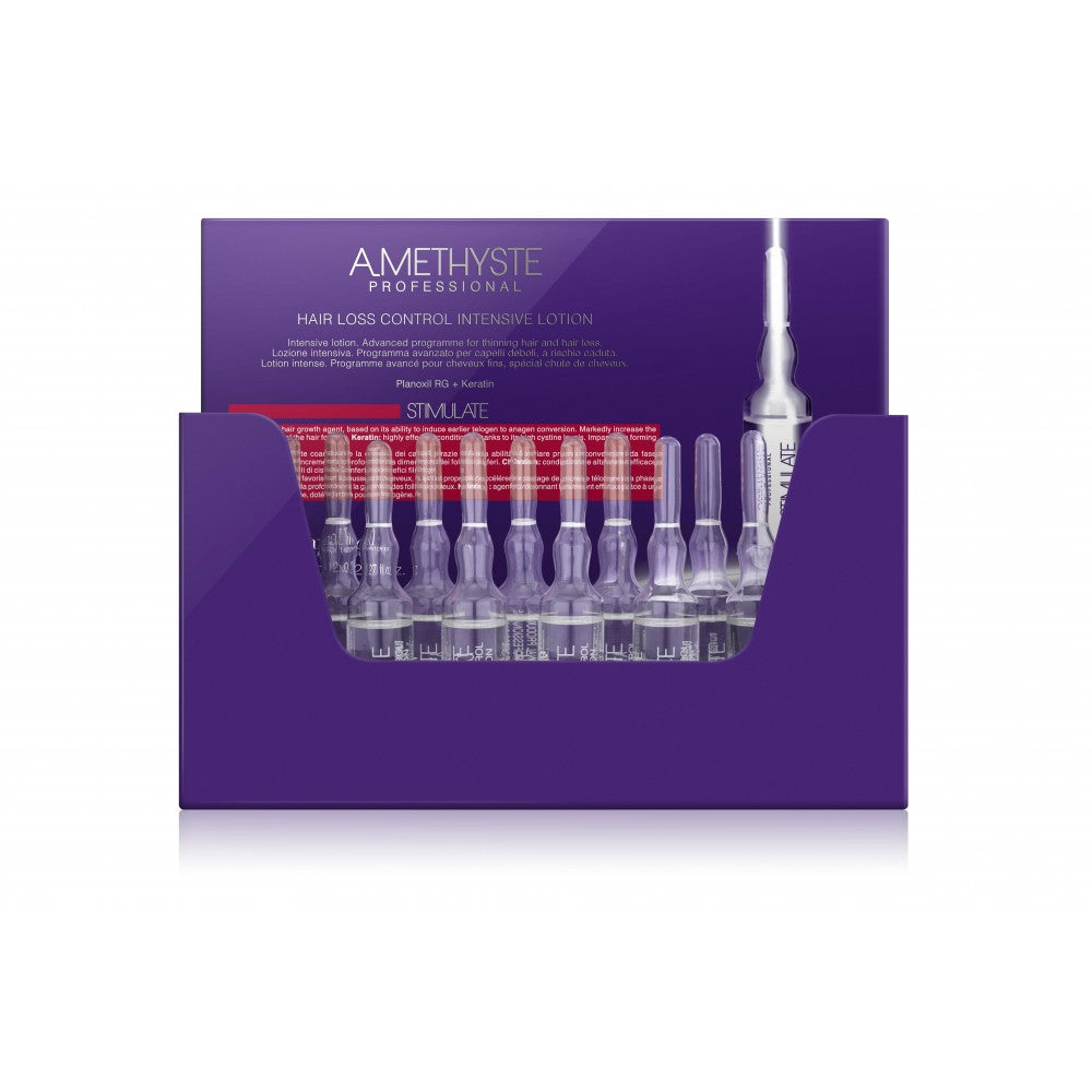 Loțiune Stimulatoare Intensivă Împotriva Căderii părului, Amethyste ,12x8 ml