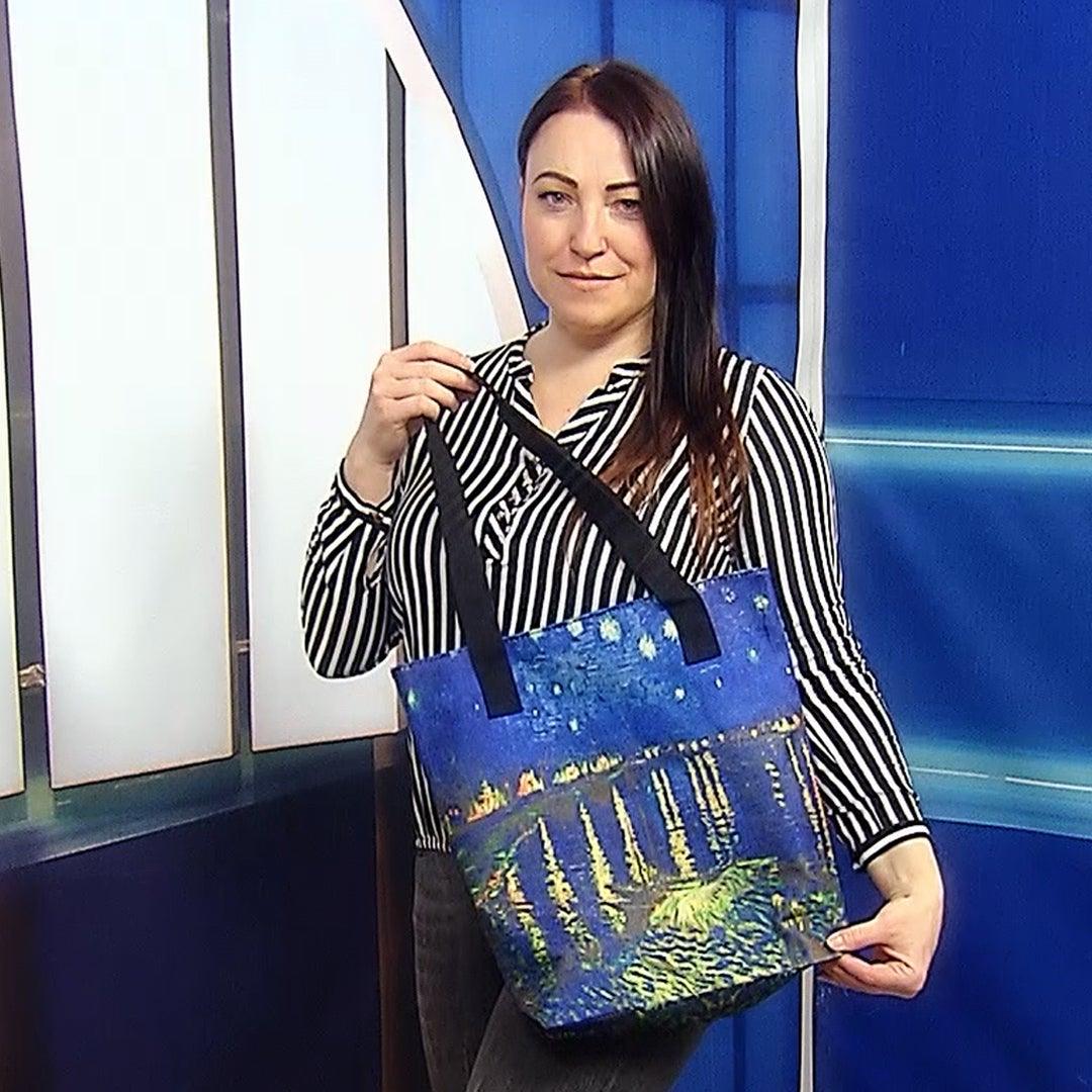 Geantă de Cumpărături, Van Gogh– Starry Night Over The Rhone - Bijuterii TV