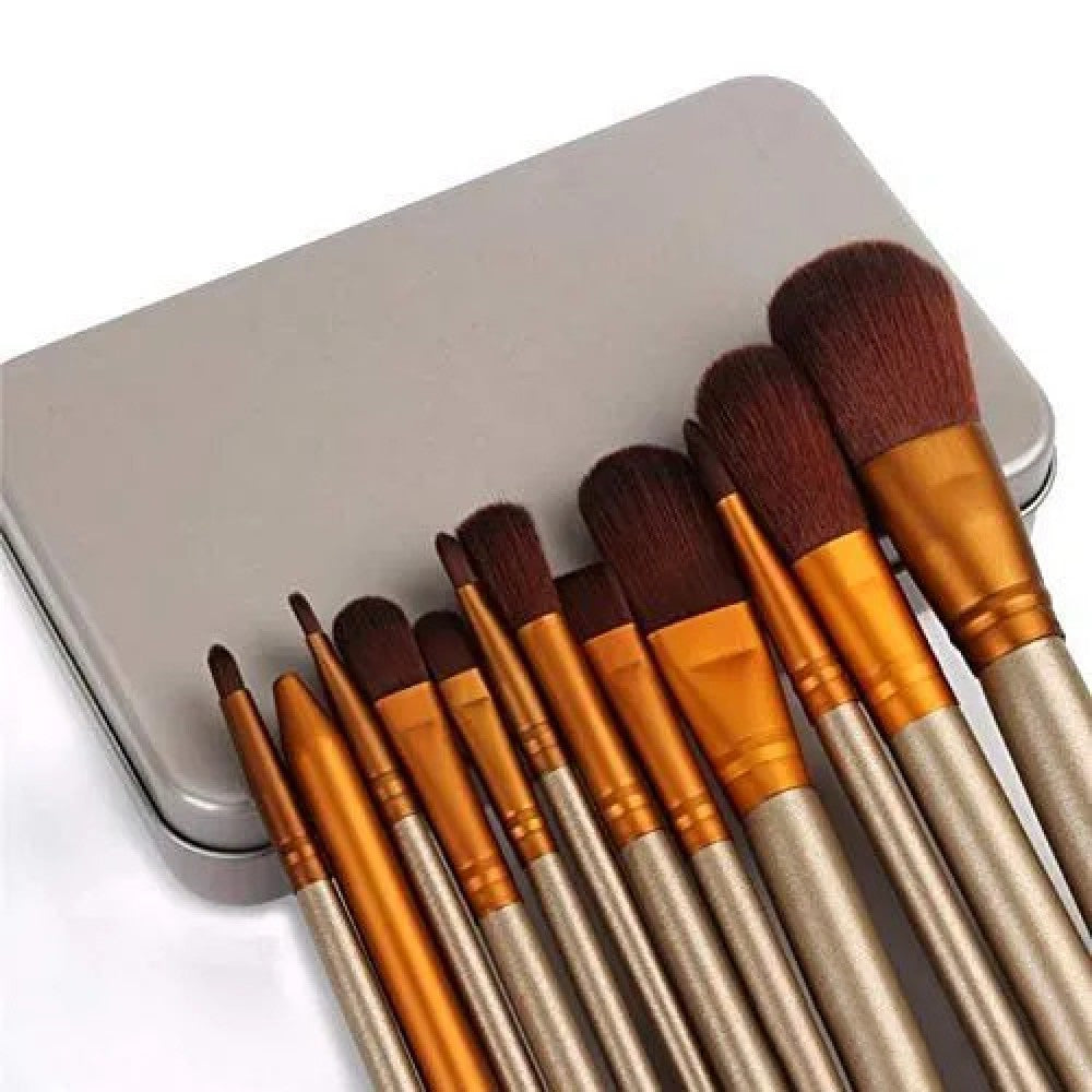 Set de 12 pensule de machiaj Leticia Well