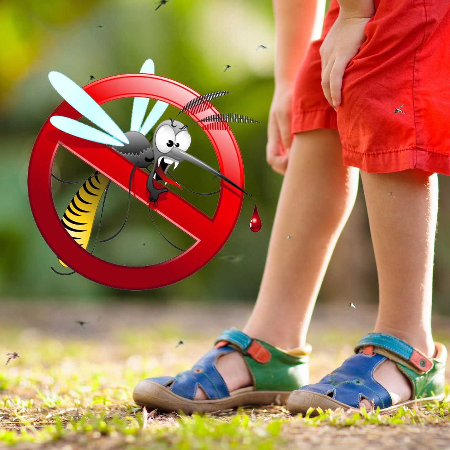 Șervețele împotriva țânțarilor și insectelor pentru copii - 25 buc.