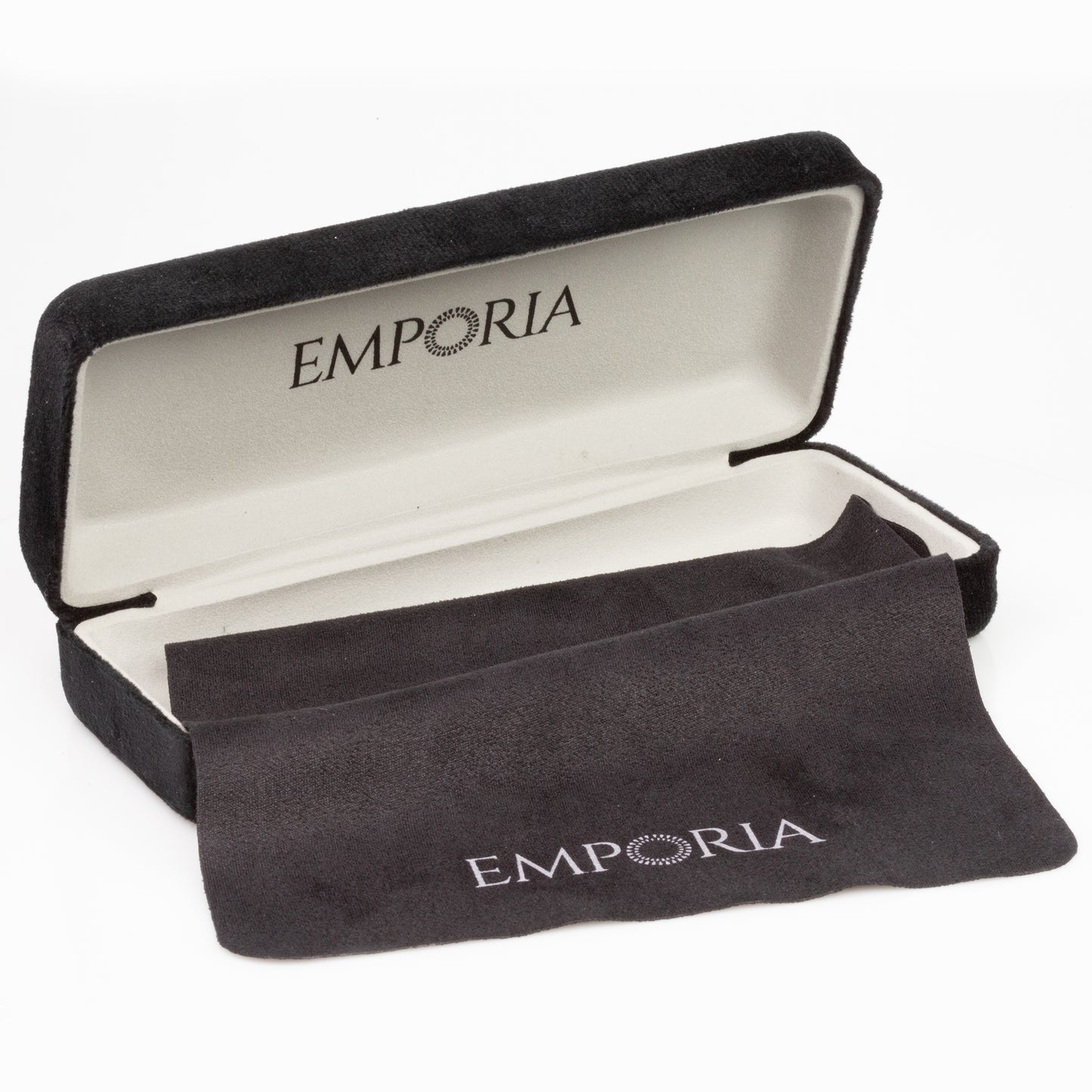 Emporia Italy - Ochelari de Soare polarizați, seria Aviator "SUNBURST", cu husă și lavetă de curățare, lentile portocalii, ramă aurie.