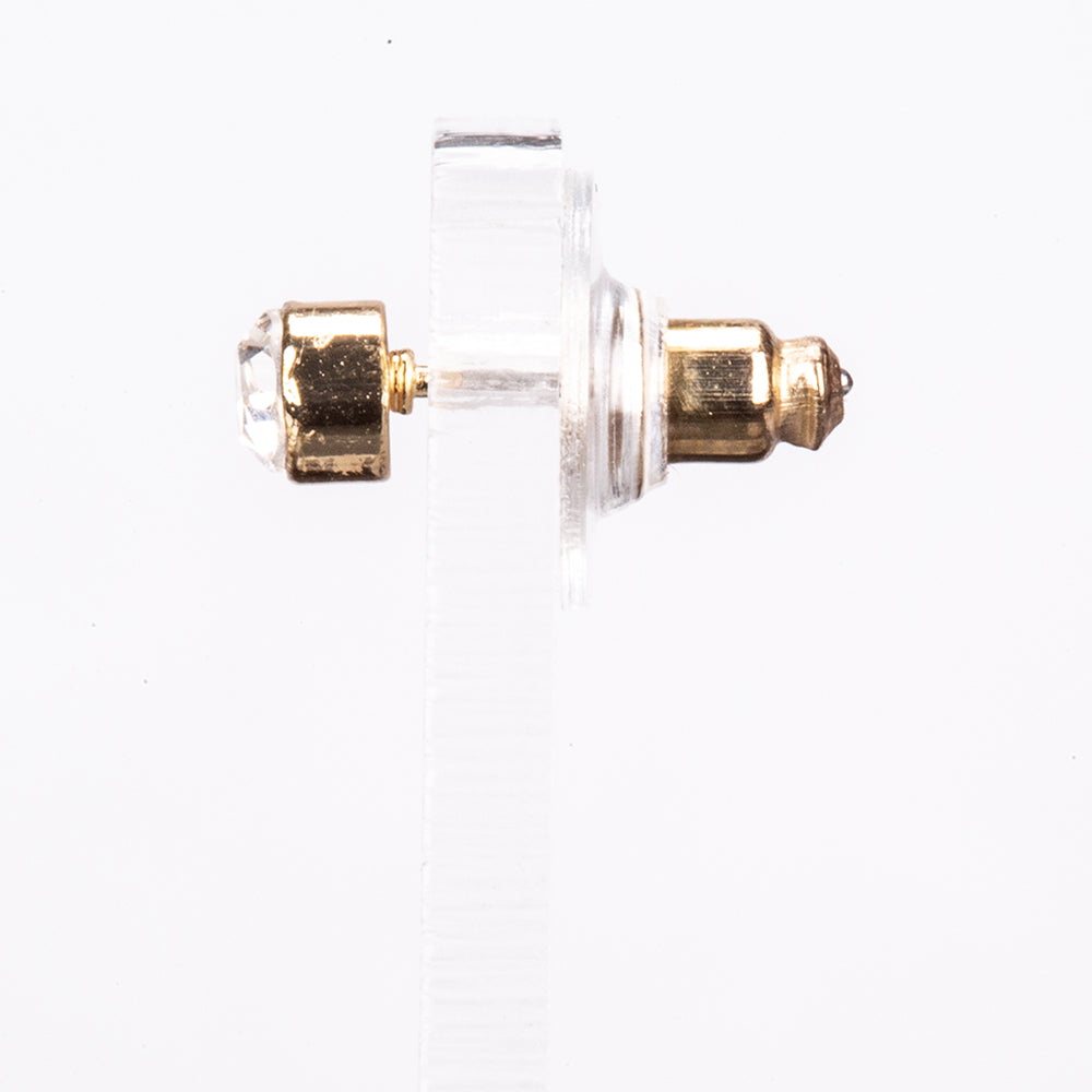 Set din Aliaj Placat cu Aur cu Cristal Roșu Emporia® și Cristal Alb Emporia® ( Cercei )