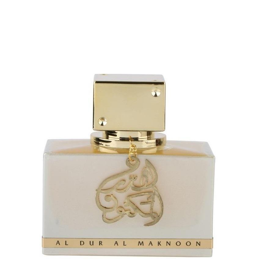 100ml Eau de Parfum Al Dur AL Maknoon Gold cu Arome Picante-Vanilate pentru Femei și Bărbați - Bijuterii TV
