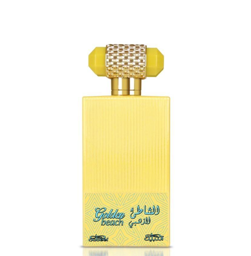100 ml Eau de Parfum Golden Beach cu Arome de Chihlimbar-Vanilie pentru Femei și Bărbați - Bijuterii TV