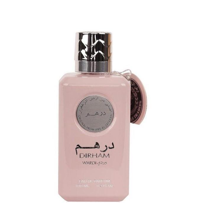100 ml Eau de Parfume Dirham Wardi cu Arome Dulci Fructate-Florale pentru Femei - Bijuterii TV
