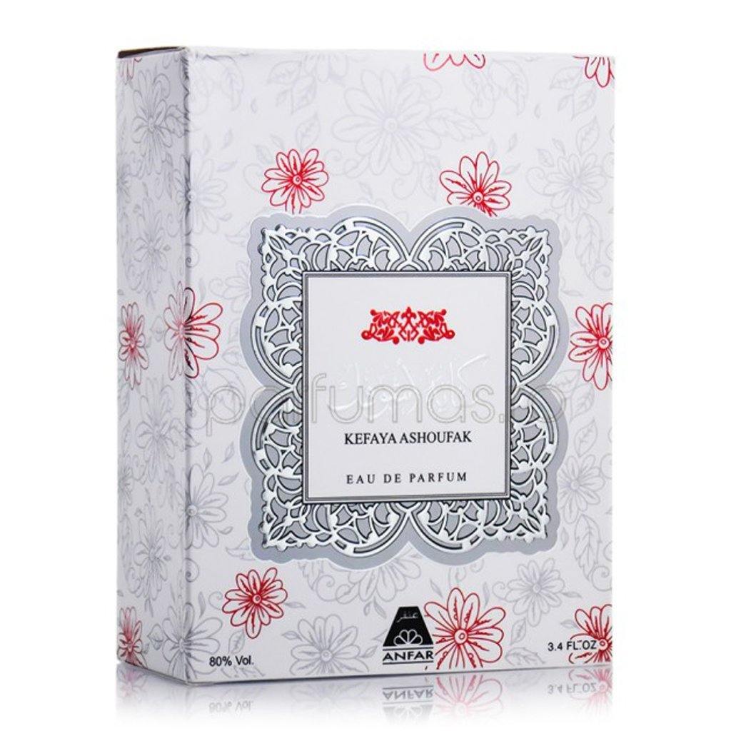 100 ml Eau de Parfum Kefaya Ashoufak cu Arome Orientale Dulci Florale pentru Femei - Bijuterii TV