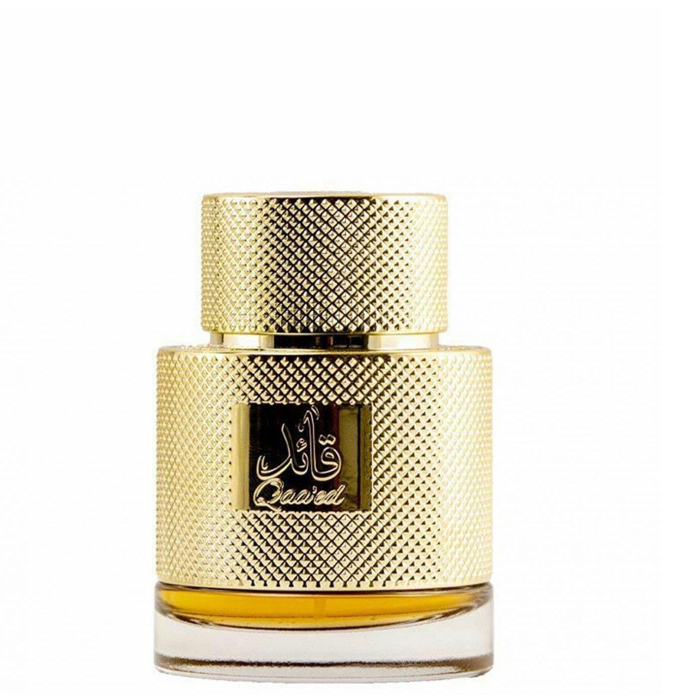 100 ml Eau de Parfum Qaa’ed cu Arome Orientale Picante, Lemn de Santal și Piele pentru Bărbați - Bijuterii TV