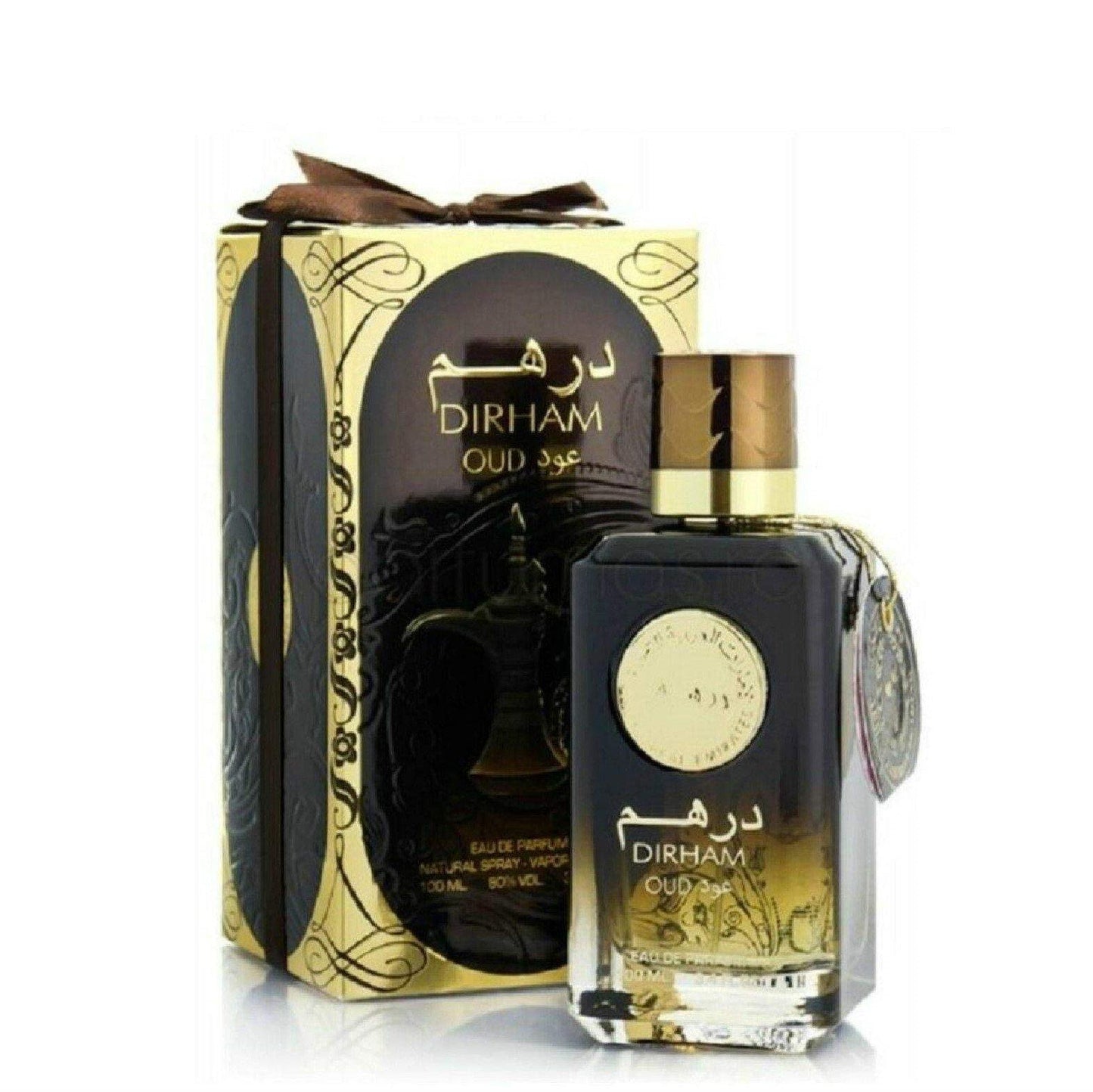 100 ml Eau de Perfume Dirham Oud cu Arome Lemnoase și Oud pentru Bărbați - Bijuterii TV