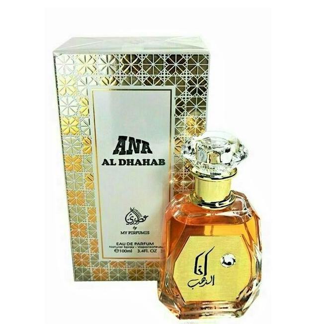100 ml Eau de Perfume Ana Dahab cu Arome Fructat-Citrate pentru Femei - Bijuterii TV
