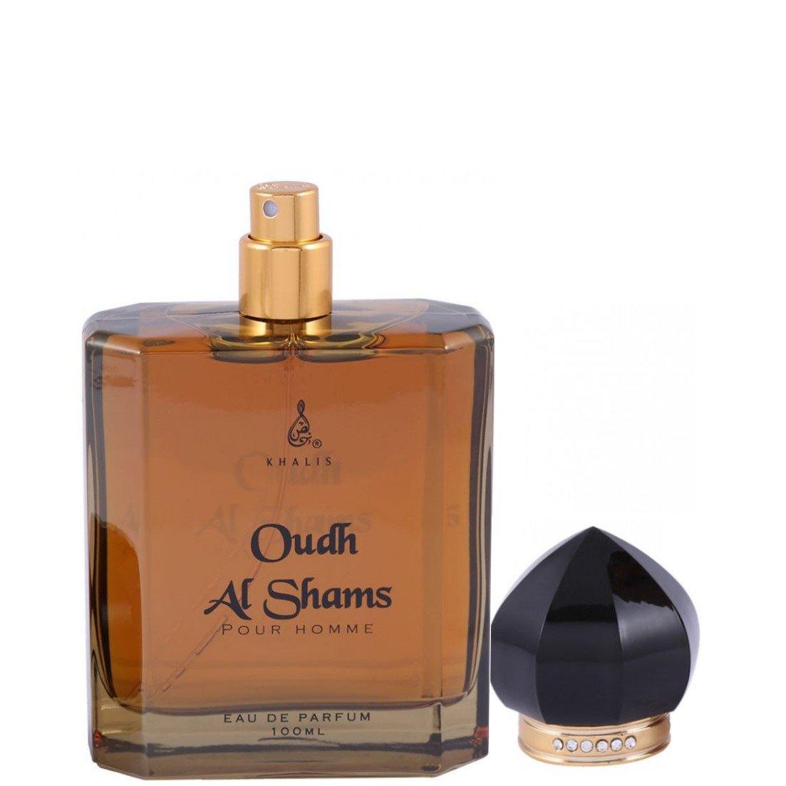 100 ml Eau de Perfume Oudh Al Shams cu Arome Picant-Lemnoase pentru Bărbați - Bijuterii TV