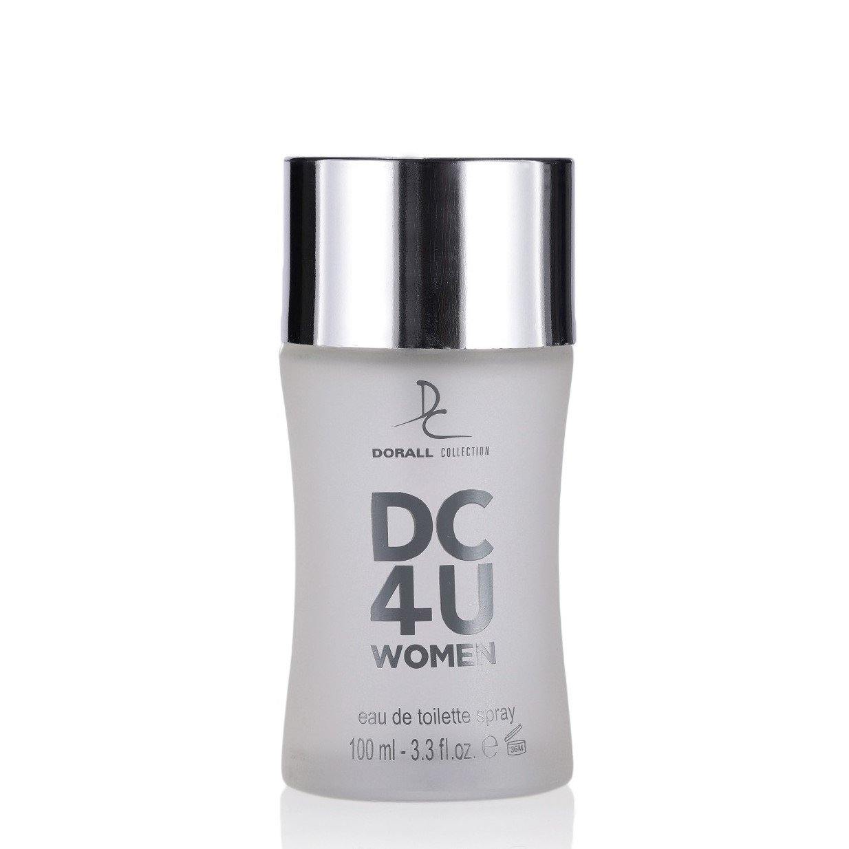 100 ml EDT ' DC 4 U' cu Arome Picant-Lemnoase pentru Femei - Bijuterii TV
