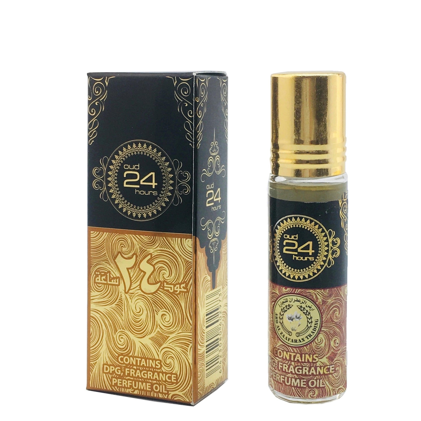 10 ml Ulei de parfum Oud 24 cu Arome Intense Lemnoase și Oud pentru Bărbați și Femei - Bijuterii TV