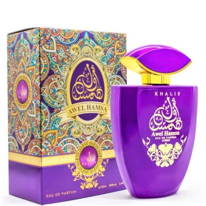 100 ml Eau de Perfume Awel Hamsa cu Arome Fructat-Florale pentru Femei - Bijuterii TV