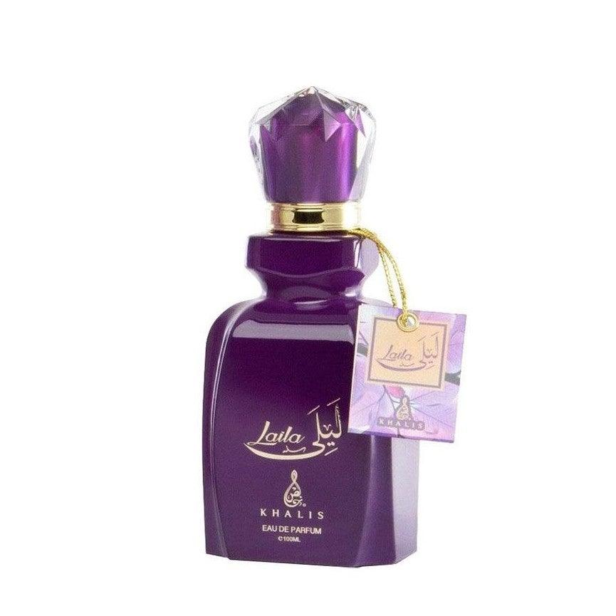 100 ml Eau de Perfume Laila cu Arome Balsamice de Chihlimbar pentru Femei - Bijuterii TV