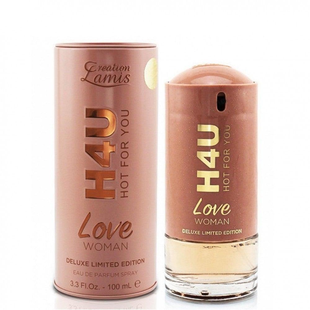 100 ml Eau de Perfume HOT FOR YOU DLX cu Arome Fructat-Florale pentru Femei - Bijuterii TV