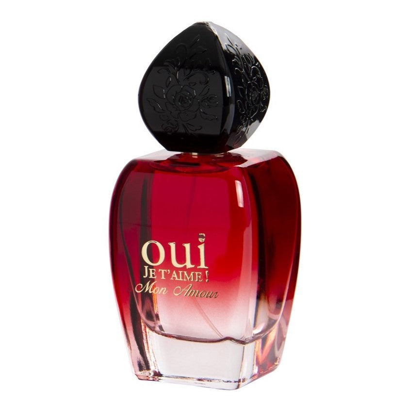 100 ml Parfum EDP OUI JE T’AIME MON AMOUR cu Arome Floral-Fructate pentru Femei