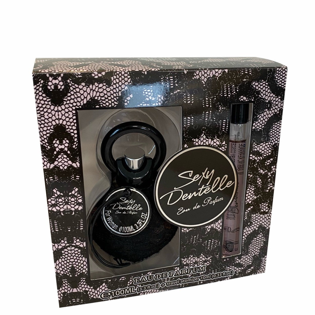 100 ml + 10 ml Parfum EDP "SEXY DENTELLE" cu Arome Oriental - Florale pentru Femei