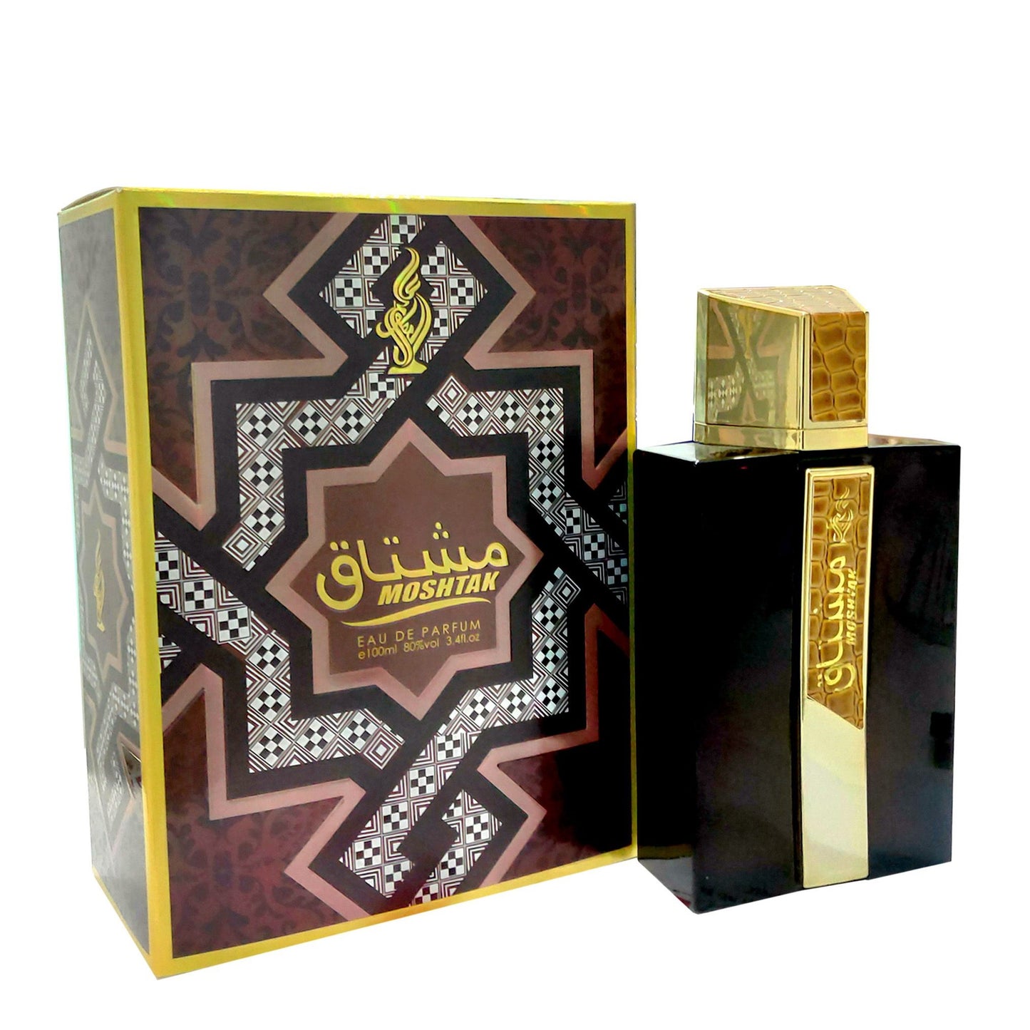 100 ml Parfum EDP MOSHTAK cu Arome Lemnoase și Mosc pentru Bărbați