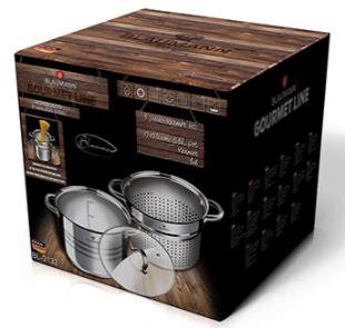 Set de 3 piese din Oțel Inoxidabil, pentru Paste și Supă,Blaumann