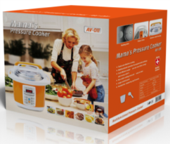 Vas de Gătit de Înaltă Presiune cu Afișaj Digital, 6 L