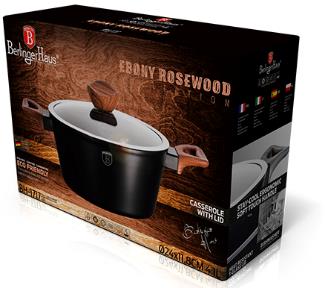 Oală cu Acoperire cu Granit-Marmură Berlinger Haus, capac, 20 cm