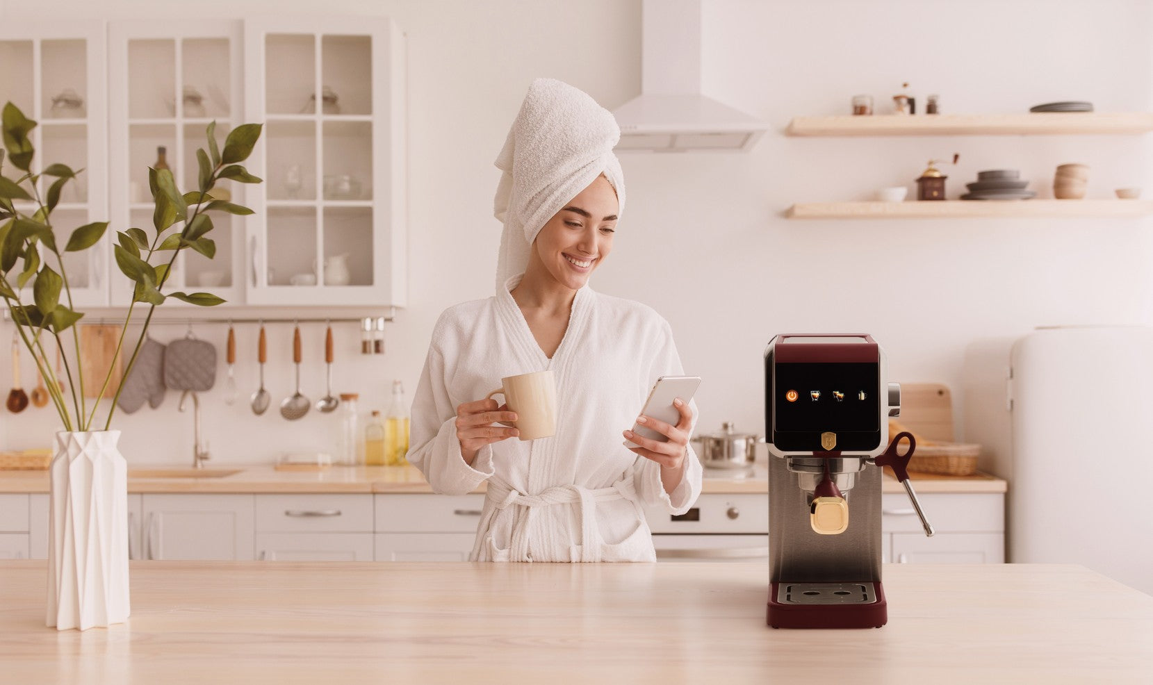 Aparat de espresso digital, Berlinger Haus 9 