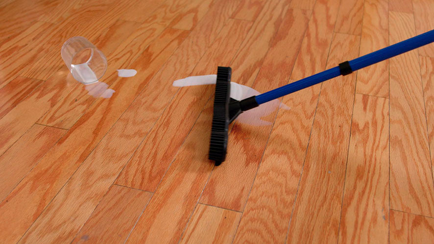 Mătură multifuncțională cu peri din cauciuc și mâner reglabil - Starlyf Broom 5 
