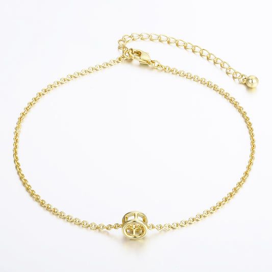 Brățară din Aliaj Placat cu Aur ( 10 grame )