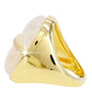 Inel din Argint 925 Placat cu Aur ( 9.5 grame ) cu Piatra Lunii Curcubeu și Topaz Alb 18.55 Carate