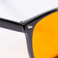 EMPORIA bluelight blocking glasses, orange lens, black frame