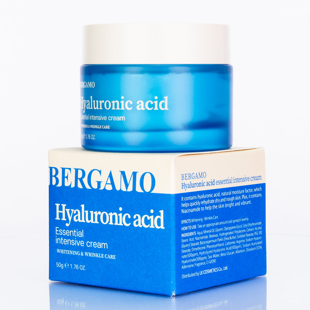 Cremă intensivă esențială cu acid hialuronic, Bergamo 9 