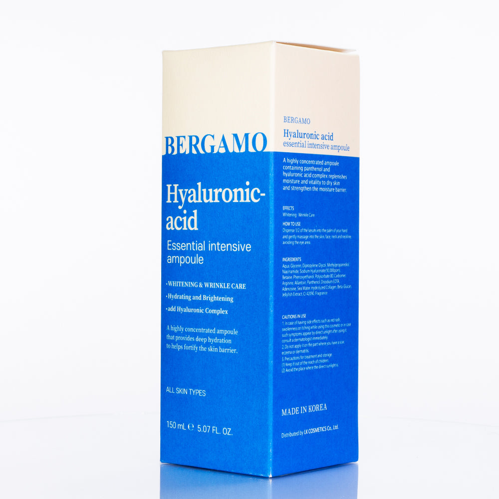 Fiolă Intensiv esențială cu acid hialuronic, Bergamo 7 