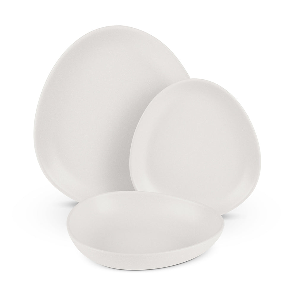 Set de farfurii Berlinger Haus, 18 piese – Culoare crem mat 2 