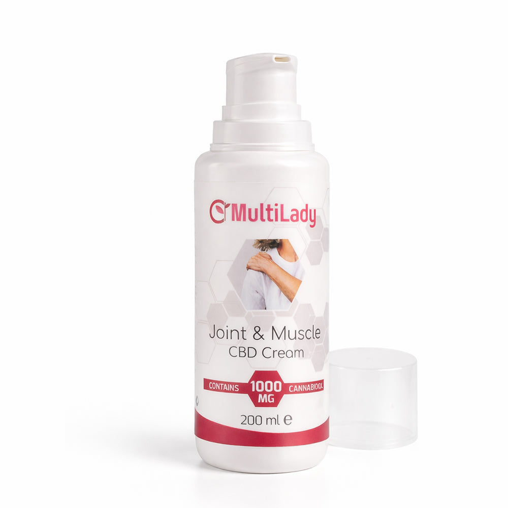 Cremă pentru Articulații și Mușchi MultiLady CBD 1000 mg – 200 ml 2 