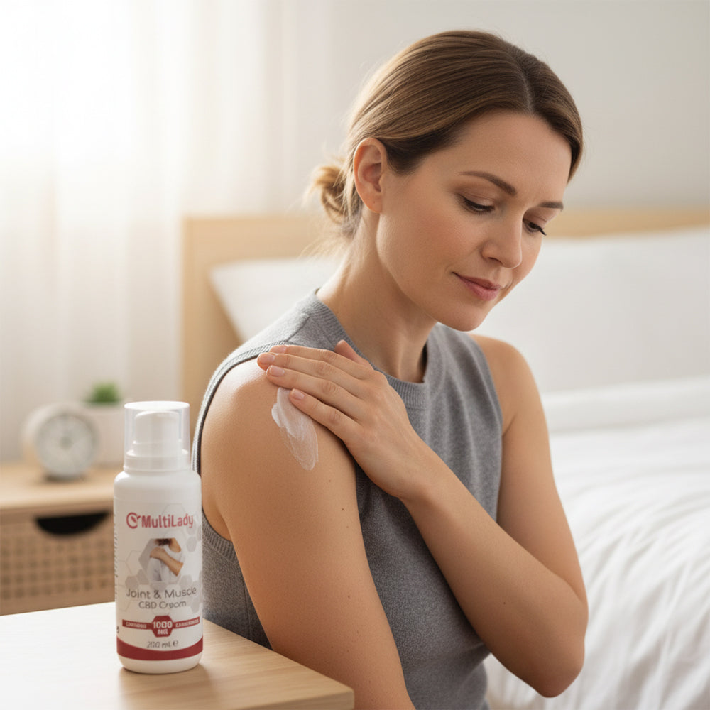 Cremă pentru Articulații și Mușchi MultiLady CBD 1000 mg – 200 ml